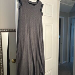 Gray Sleeveless Women's Dress
